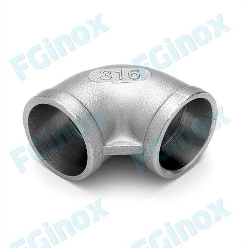 Racor hidráulico - CFF32SW - FG INOX - de encaje / acodado / de acero inoxidable