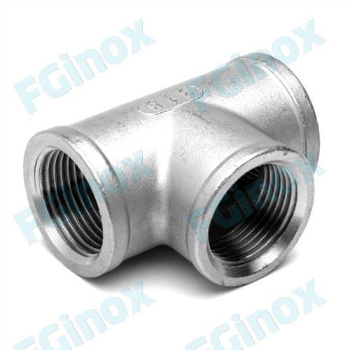 Racor hidráulico - TE15B - FG INOX - de rosca / en T / de acero inoxidable