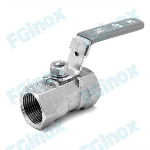 Válvula de bola - 4RBRF12 - FG INOX - de palanca / hembra-hembra / monobloque