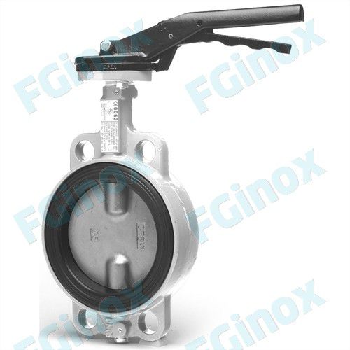 Válvula de mariposa - VPCFPI100 - FG INOX - manual / de acero inoxidable