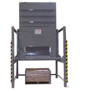 Compactador de basura con papel separador - TS-20 - BLIK - para plástico / estacionario / eléctrico