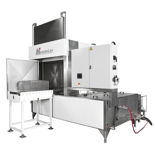 Máquina de limpieza para eliminación de la grasa - MAXIMA-MB - MECANOLAV - de agua / por aspersión / por rotación y agitación