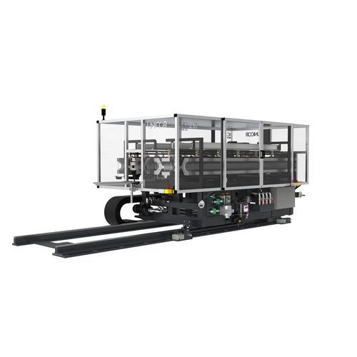 Corrugador para la fabricación de tubos corrugados - UC 210 - UNICOR GmbH  - para tubos corrugados de simple pared / para línea de extrusión