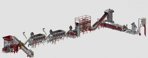 Unidad para reciclado de films plásticos - Üstün is Makina Sanayi Ticaret Ltd. Sti. - PET