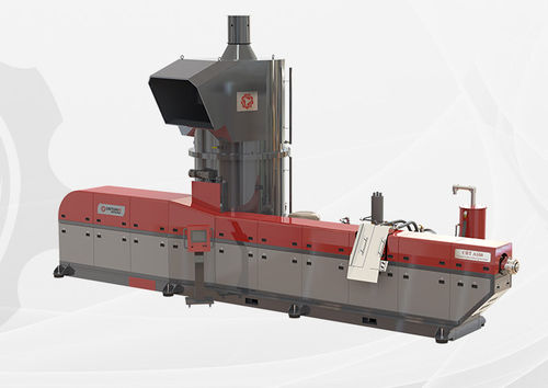 Línea de extrusión compacta - CRT series - Üstün is Makina Sanayi Ticaret Ltd. Sti. - para peletización / para termoplásticos