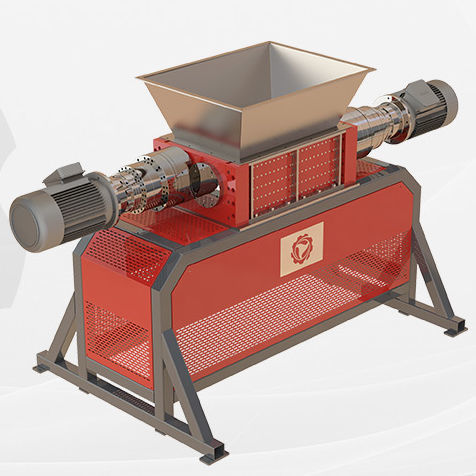 Destrozador de 2 ejes - Üstün is Makina Sanayi Ticaret Ltd. Sti. - para madera / con papel separador / para cartón