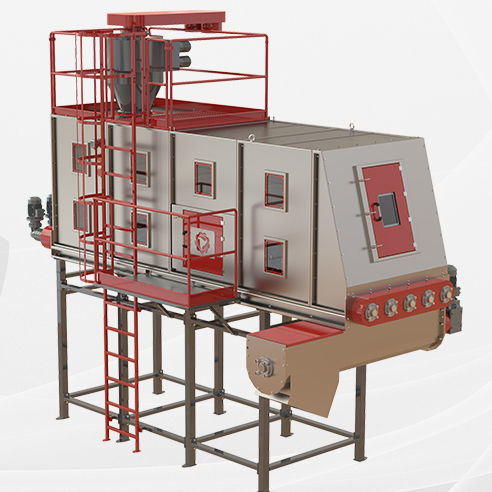 Silo de acero al carbono - Üstün is Makina Sanayi Ticaret Ltd. Sti. - horizontal