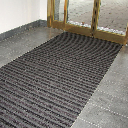 Alfombra de limpieza - INTEGRIX - IDS - antisuciedad / absorbente / modular