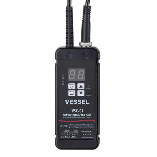 Contador de tornillo - VSC-01 - VESSEL CO., INC. - digital / electrónico / compacto
