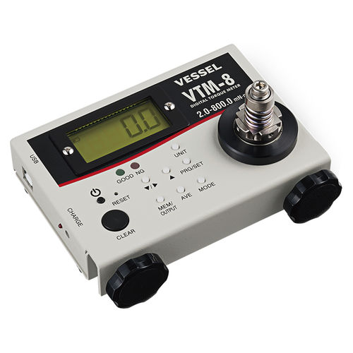Medidor de par de sobremesa - VTM-8 - VESSEL CO., INC. - para ajuste de par / digital / electrónico