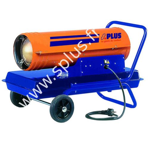 Generador de aire caliente portátil - EF series - S.PLUS - a fueloil