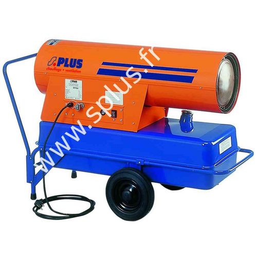 Generador de aire caliente portátil - GF series - S.PLUS - a fueloil
