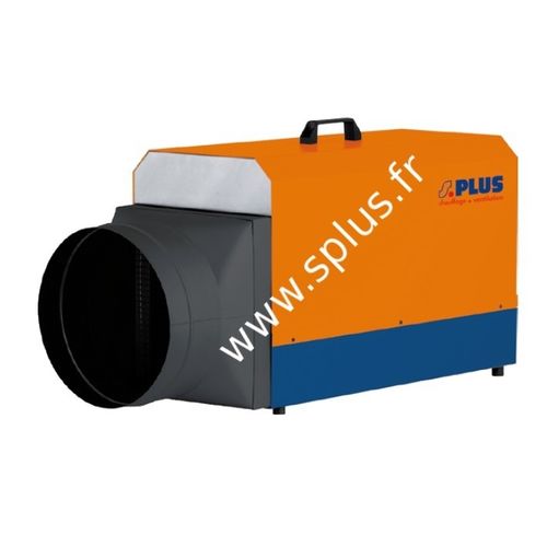 Generador de aire caliente portátil - EHT series - S.PLUS - eléctrico