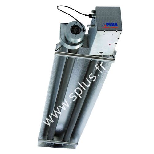Calefactor radiante de gas - RBT DA series - S.PLUS - industrial