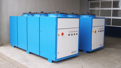 Refrigerador de agua - KKL-A series - Weinreich Industriekühlung GmbH  - de aire / compacto / de acero inoxidable