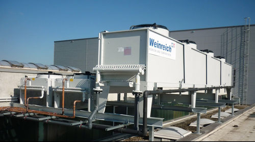 Refrigerador de aire - FK - Weinreich Industriekühlung GmbH  - de agua / de acero inoxidable / con intercambiador de calor