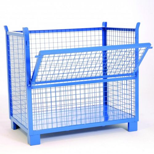 Caja-palé de chapa - 431130106 - PROVOST - enrejada / para almacenamiento / de transporte
