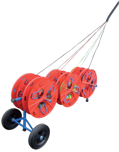 Devanadora de cables - MAXIQUAD - CABLE EQUIPEMENTS - portátil / vertical