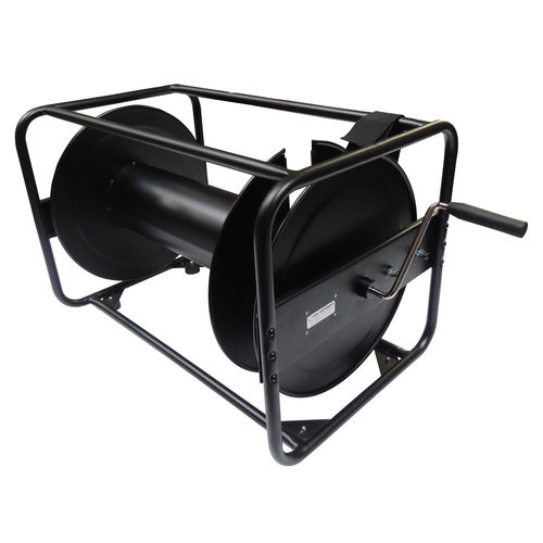 Enrollador para cable eléctrico - EM320 series - CABLE EQUIPEMENTS - de manivela / móvil / de acero