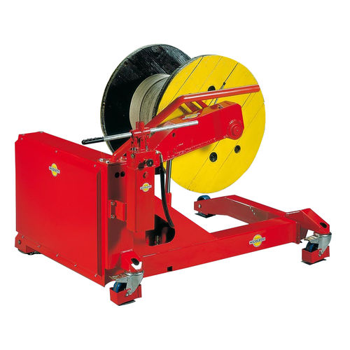 Desbobinador para carretes - BOBMAT/S - CABLE EQUIPEMENTS - motorizado / portátil