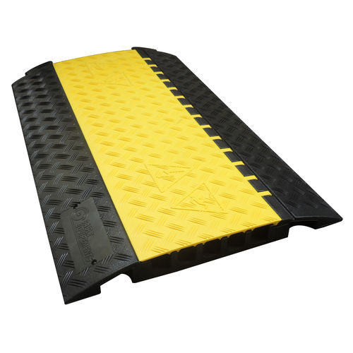 Protector para cable para el paso de vehículos - BOA 35-5 - CABLE EQUIPEMENTS - fijado al suelo / de elastómero / de caucho
