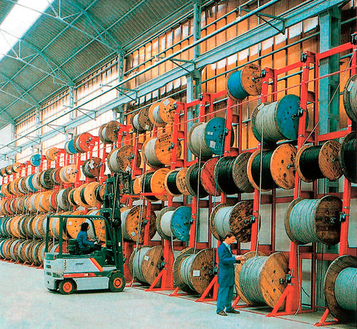 Estantería para carrete - RF8 - CABLE EQUIPEMENTS - con cierre