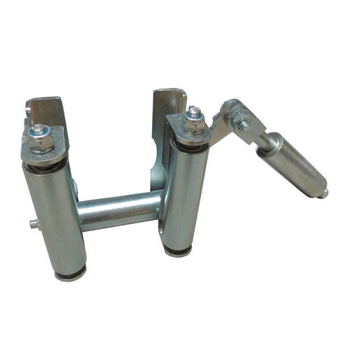 Polea de rodillos - PL4AC-CAG - CABLE EQUIPEMENTS - para cable / de acero / de acero galvanizado
