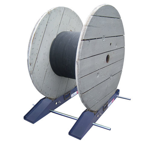Desbobinador para carretes - POLY1500  - CABLE EQUIPEMENTS - de rodillos / portátil