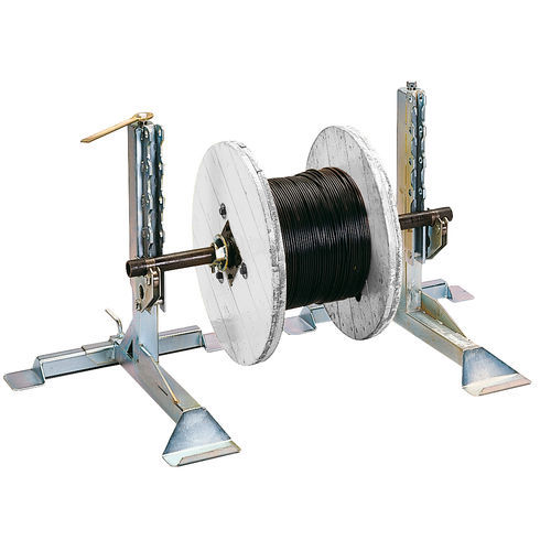 Desbobinador para carretes - AXO 1600 - CABLE EQUIPEMENTS - manual / con eje