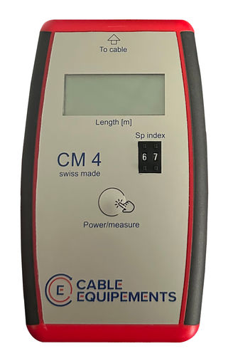 Aparato de medición de la longitud de cable - CM4 - CABLE EQUIPEMENTS - electrónico / digital / para cable