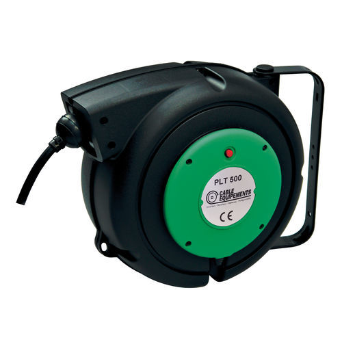 Enrollador de cable de datos - ERT08015-12-P556 - CABLE EQUIPEMENTS - retráctil / giratorio / de plástico