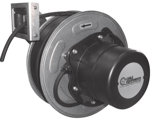 Enrollador para cable eléctrico - STEEL 500 - CABLE EQUIPEMENTS - retráctil / para instalación en pared / de acero