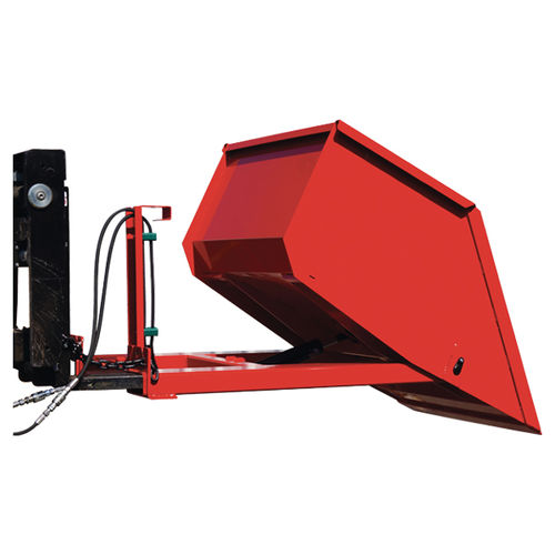 Volquete basculante de metal - BAV HY series - MANERGO - para productos a granel / hidráulico