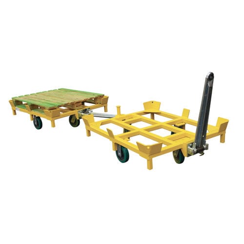 Carro de transporte - ER - MANERGO - con paleta / a medida