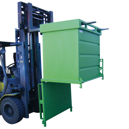Contenedor de basura de fondo abrible - BAF0 series - MANERGO