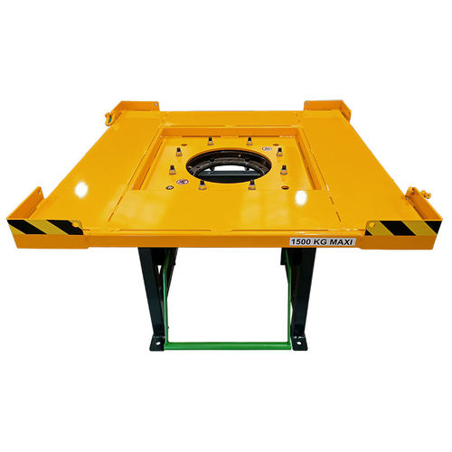 Mesa giratoria mecánica - PT150-120-120-625-3706-1 - MANERGO - accionada por motor / horizontal