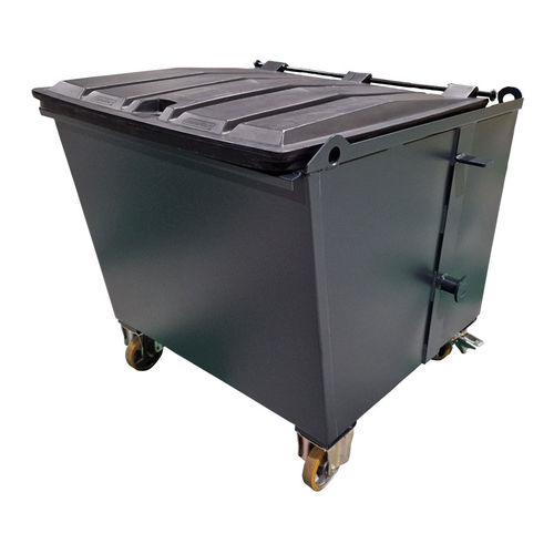 Volquete basculante para residuos - BB950-4143 - MANERGO - para carretilla elevadora / con ruedas / de plástico