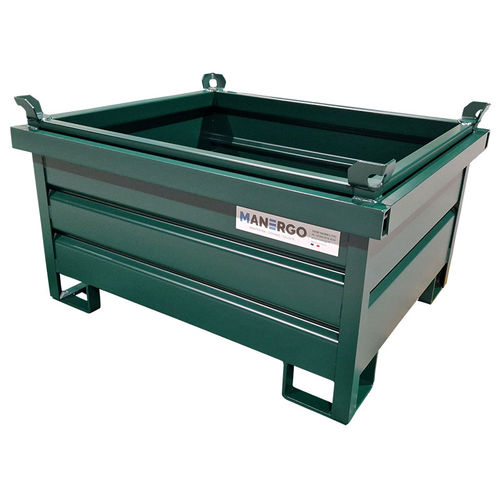 Cajón de metal - MG1012-550-120-4446 - MANERGO - para almacenamiento / de manipulación / apilable