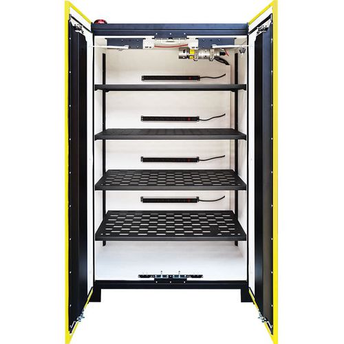 Armario de almacenamiento - ALTOL230V - MANERGO - de seguridad / de suelo / de puertas batientes