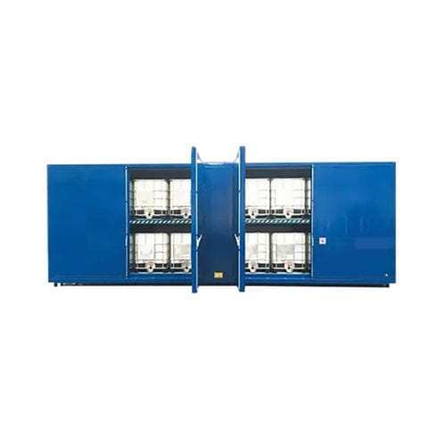 Contenedor IBC de acero - REI120 - MANERGO - para líquido / de producto químico / para productos peligrosos