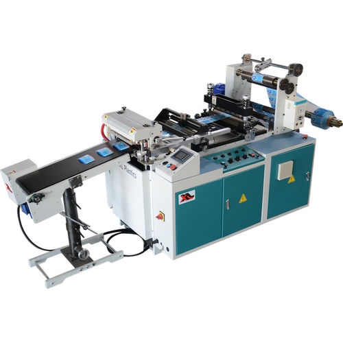 Máquina de corte de hoja rotativa - LBL 300 Delta - XL Plastics - para PVC / de etiquetas / de punzonado