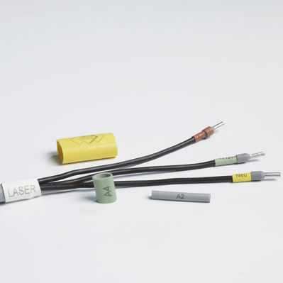 Machón de marcado - SILAVIA LASER - SES-STERLING - de caucho de silicona / para cable