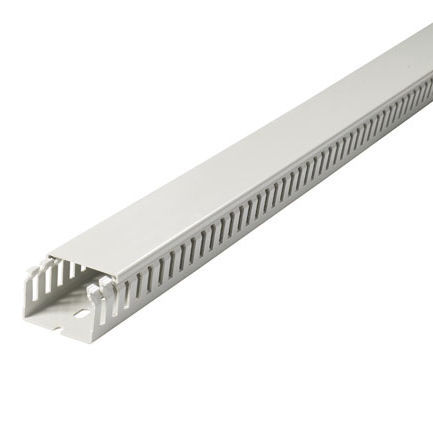 Canaleta de cableado - GF-DIN-SH-A7/5 - SES-STERLING - de plástico / ranurada