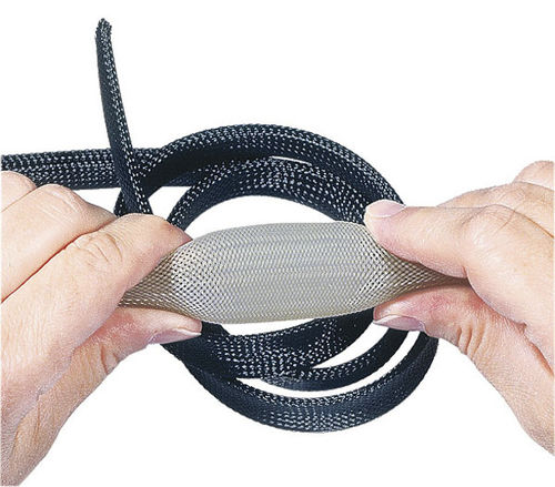 Funda de protección - PLIOSIL PET-V0 - SES-STERLING - trenzada / para cables / de PBT