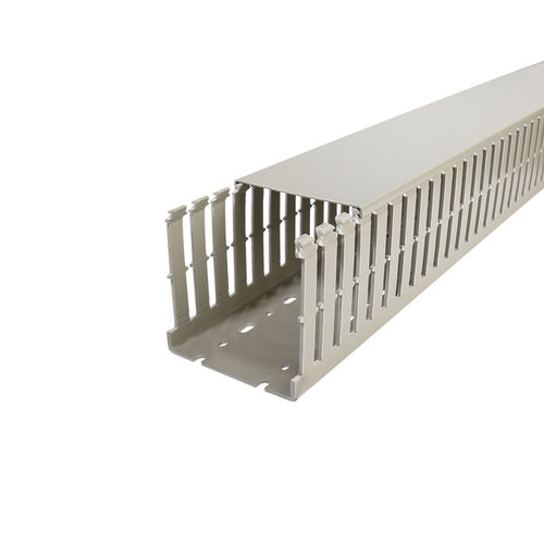 Canaleta de cableado - GF-A12/8 - SES-STERLING - de PVC / ranurada / rígida