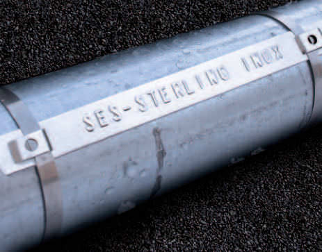 Etiqueta a prueba de manipulación - SES-STERLING - de acero inoxidable / para productos químicos / para acero inoxidable
