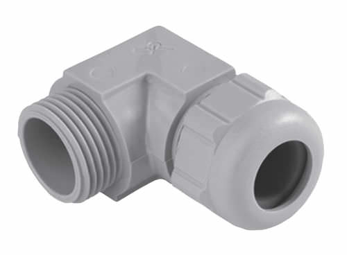 Prensaestopas de poliamida - SES-STERLING - IP68 / roscado / en ángulo recto