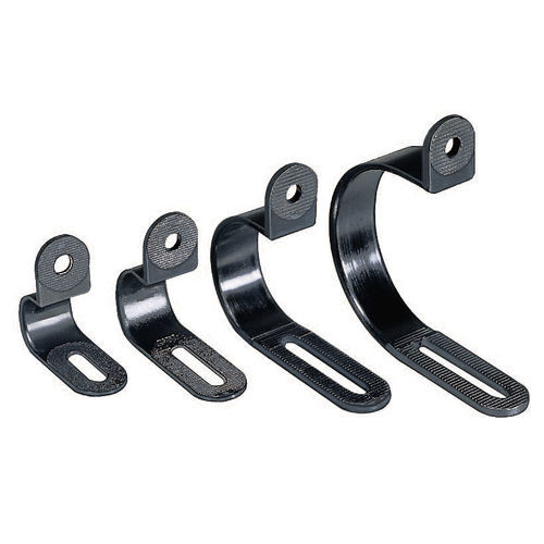 Abrazadera de cable de PA6 - SES-CX - SES-STERLING - con de montaje con tornillo / reglable
