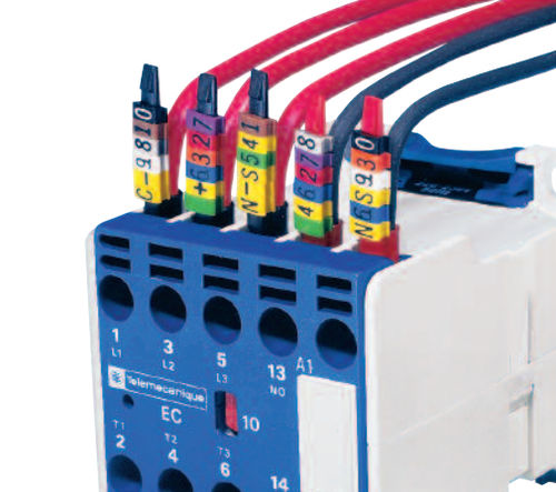 Clip de cables - PLIOFAST - SES-STERLING - de plástico / de marca / con código de color