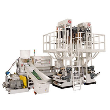 Línea de extrusión monoestrato - HDN series - Ye I Machinery Factory Co. Ltd. - de película soplada / para termoplásticos / para HDPE